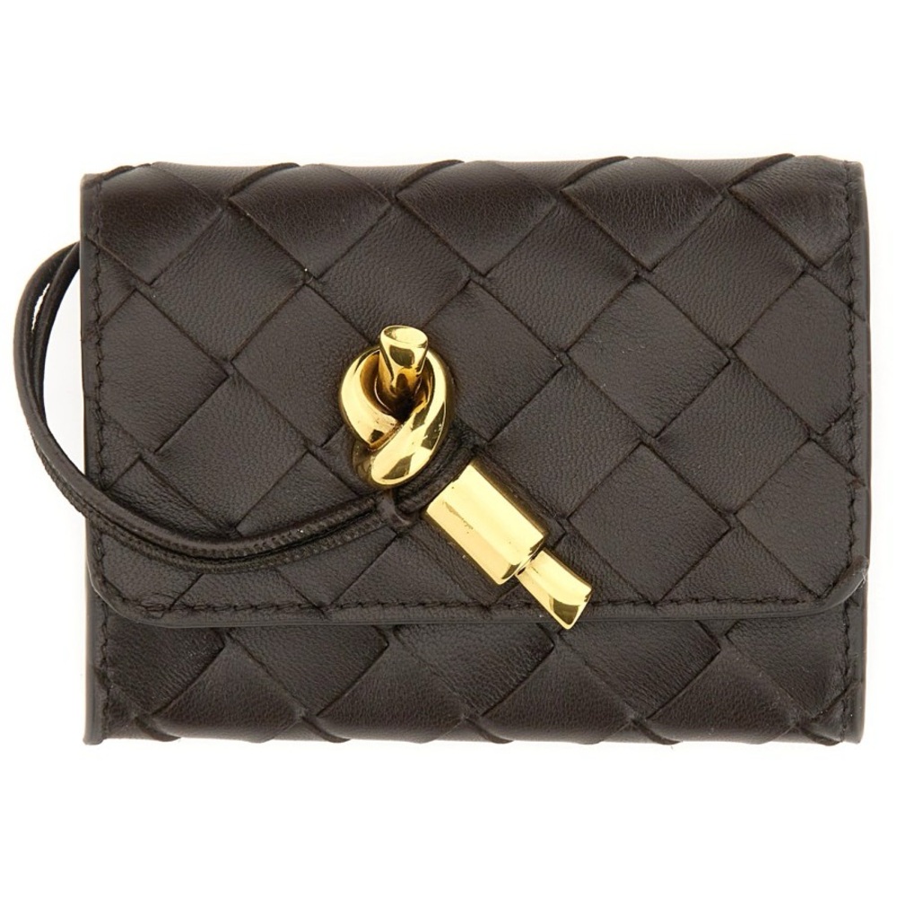 Bottega Veneta Mahogany Andiamo Wallet